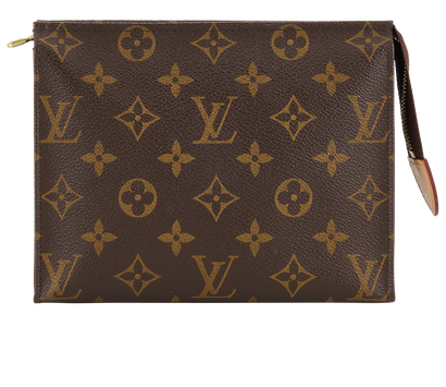 Louis Vuitton Toiletry 19, £350, Accessories, Brown, Canvas, Front view